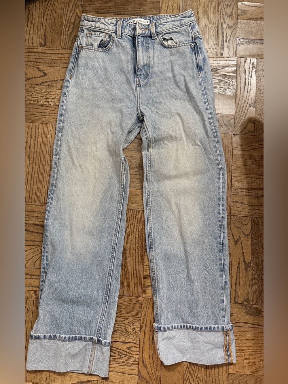 Zara Light Blue Relaxed Men’s Jeans